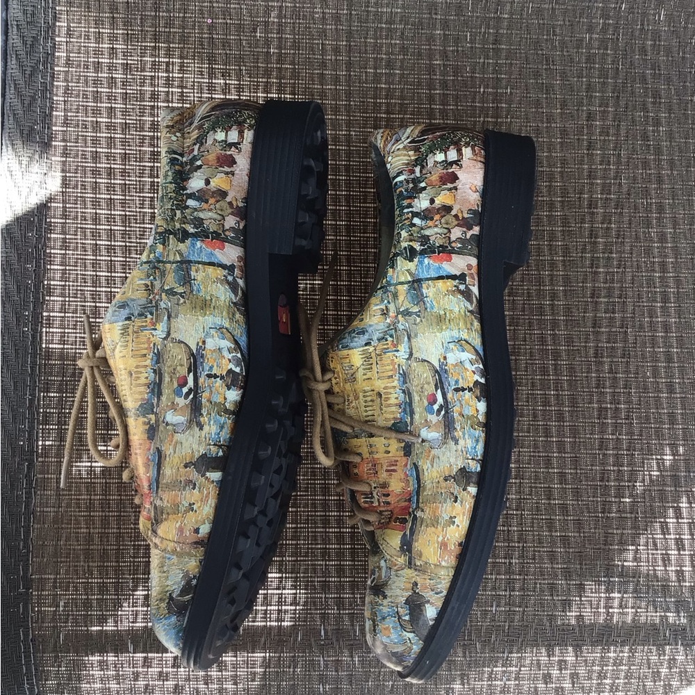 ❌SOLD❌ Icon Los Angeles Wearable Art Oxfords Shoes - Picture 5 of 9